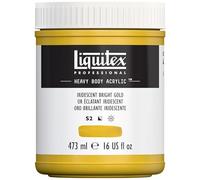 Liquitex : Professional : Heavy Body Acrylic Paint : 473ml : Iridescent Bright Gold