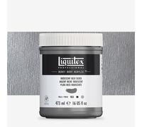 Liquitex : Professional : Heavy Body Acrylic Paint : 473ml : Iridescent Rich Silver