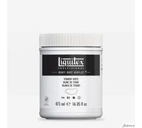 Liquitex Professional Heavy Body Acrylic Paint 473ml Titanium White Artist Use
