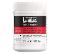 Liquitex Professional Light Modeling Paste Medium,White, 237 ml