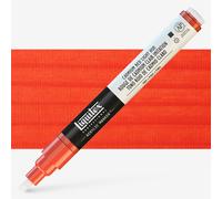 Liquitex : Professional : Marker : 2-4mm Chisel Nib : Cadmium Red Light Hue