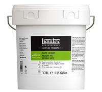 Liquitex Professional Matte Fluid Medium - 3.79 L,Transparent