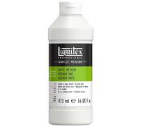 Liquitex Professional Matte Fluid Medium - 473 ml,Transparent