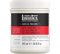 Liquitex Professional Matte Super Heavy Gel Medium, 473 ml, beige