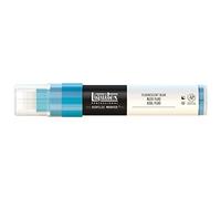 Liquitex Professional Paint Marker with 8-15 mm Wide Nib - Fluorescent Blue