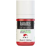 Liquitex Professional Soft Body Acrylic Paint, Cadmium-Free Red Medium, 59 ml (2 oz)