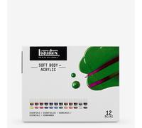 Liquitex : Professional : Soft Body Acrylic Paint : 22ml : Essentials Set of 12