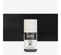 Liquitex Professional Soft Body Acrylic 2-oz Bottle, Mars Black, 59 ml (Pack of 1)