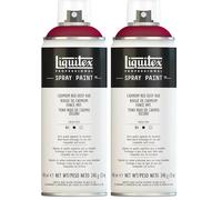 LIQUITEX Professional Spray Paint, Cadmium Red Deep Hue, 400 ml (Pack of 2)