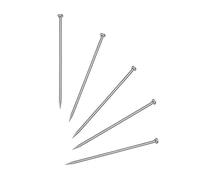 LiQunSweet 200 Pcs Stainless Steel Dressmaker Straight Quilting 22-Gauge Flat Head Pins Bulk Fine Satin Headpins for DIY Sewing Craft and Jewelry - 22mm(0.87 inch) Length