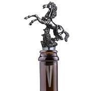 Liquor Bottle Pourers, Horse Whisky Bottle Pourers Red Wine Stopper, Bartending Supplies Drink Dispenser for Men Dad Restaurant Bar Home Party Cocktail Commercial Birthday