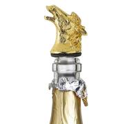 Liquor Bottle Pourers | Year of The Horse Red Wine Pourer Alcohol Stopper - Leakproof Dispenser Home Bar Accessories for Champagne Housewarming Restaurant Party Father's Day Wedding