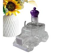 Liquor Bottle | Semi Truck Wine Bottles | Storage Container Art Statue Empty for Men Dad Kitchen Bar Bar Decor Home Dining Wedding Birthday Party Holiday Collection