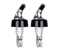 Liquor Pouring Spouts - Bottle Pourers | Stainless Steel Conical Liquor Pourer, Classic Speed Pourer for Bottles, Flow Regulator for Bartenders, Cocktail Accessories