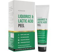 Liquorice & 8.8% Lactic Acid (AHA) Chemical Peel - 30g | with 2% Niacinamide & Calendula Extract | AHA Peeling Solution for Glowing, Even-Toned Skin | Gently Exfoliates | for Men & Women