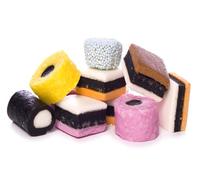Liquorice Allsorts 250 gram bag (1/4 kilo)