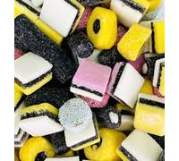 Liquorice Allsorts Sweets 1kg Bag Resealable Pouch Retro Candy