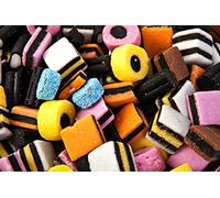 Liquorice Allsorts Sweets | Mixed Shaped Sweet Favourite | HALAL (2.5kg)