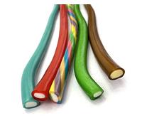 LIQUORICE Cables - 5 Long Sweet Cables - Halal - Assorted Flavours