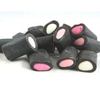 Liquorice Cream Rock Pieces from 100Grams