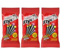 Liquorice Flyers, 75g x 3 Letterbox Pack