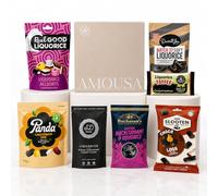 Liquorice Gift Box | Premium Licorice Selection Box with Allsorts | Sweets Hamper for Dad | Soft Black Liquorice Toffee | Traditional Sweet Gift Set | Fathers Day Hamper