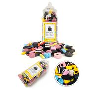 (Liquorice, Happy Birthday) The Little Sweet Shop Gift Message Jar