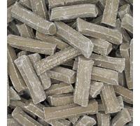 Liquorice Rock sweet Bag - Liquorice flavour hard candy sticks (2kg)