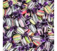 Liquorice Satins │ Gift Jar │ 425g │ Original Liquorice Satins Retro Sweets Victorian Gift Jar by Candy Hive - Timeless Treats, Authentic Flavour