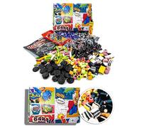 Liquorice Sweets Hamper | From Traditional Liquorice Twists to Rich, Creamy Varieties | Approx 1.2 Kg | Premium Gift Box Packed With Pick and Mix Candy for All Liquorice Lovers (Comic)