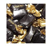 Liquorice Toffees | Sugar Free Sweets | Wrapped Full Taste Treats | Suitable for Diabetics (2.5kg)