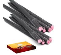 Liquoriice sticks with a crystal centre with Gift Box - Giant Cherry, Blackcurrant, Sour Liquorice & Classic Liquoriice Flavours - fly (20 x Sticks, Cherry)