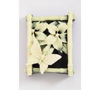 Liquorish Bamboo Charcoal Butterfly Floral Soap