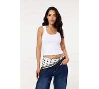 Liquorish Black And White Polka Dot Satin Scarf Belt Black