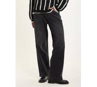 Liquorish Black Relaxed Fit Jeans Black