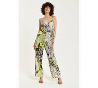 Liquorish Multicolour Abstract Print Jumpsuit Multi