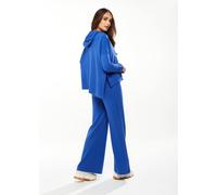 Liquorish Women's Wide-leg Pant in Blue | Size: Small Liquorish Blue S