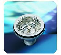 LIRA 1945.040 Universal Basketball Fleet Without Too Full for Sinks, Stainless Steel, FORO Ø90 USCITA 1½"Gas