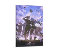 LIRAHRNNKA 86 Eighty Six Poster Decorative Canvas Poster Wall Art Decor Living Modern Bedroom Decoration Poster 12x18inch(30x45cm) Frame-style