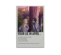 LIRAHRNNKA Anime Poster Your Lie in April Poster Decorative Canvas Poster Wall Art Decor Living Modern Bedroom Decoration Poster 12x18inch(30x45cm) Unframe-style