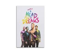 LIRAHRNNKA Coldplay Poster Decorative Aesthetic Canvas Posters Wall Art Decor Living Modern Bedroom Decoration 20x30inch(50x75cm) Unframe-style