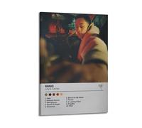 LIRAHRNNKA Hugo Album Loyle Carner Poster Decorative Canvas Poster Wall Art Decor Living Modern Bedroom Decoration Poster 12x18inch(30x45cm) Frame-style