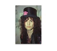 LIRAHRNNKA Marc Bolan Poster Decorative Aesthetic Canvas Posters Wall Art Decor Living Modern Bedroom Decoration 12x18inch(30x45cm) Unframe-style