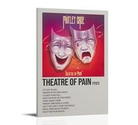 LIRAHRNNKA Mötley Crüe Poster Decorative Aesthetic Canvas Posters Wall Art Decor Living Modern Bedroom Decoration 12x18inch(30x45cm) Frame-style