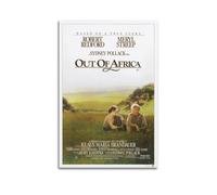 LIRAHRNNKA Out of Africa Poster Decorative Canvas Poster Wall Art Decor Living Modern Bedroom Decoration Poster 08x12inch(20x30cm) Unframe-style