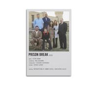 LIRAHRNNKA Prison Break Poster Decorative Canvas Poster Wall Art Decor Living Modern Bedroom Decoration Poster 16x24inch(40x60cm) Unframe-style