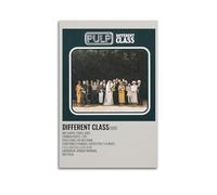 LIRAHRNNKA Pulp - Different Class Poster Decorative Aesthetic Canvas Posters Wall Art Decor Living Modern Bedroom Decoration 12x18inch(30x45cm) Unframe-style