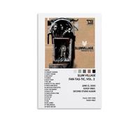 LIRAHRNNKA Slum Village Album Fantastic, Vol. 2 Poster Decorative Canvas Poster Wall Art Decor Living Modern Bedroom Decoration Poster 12x18inch(30x45cm) Unframe-style