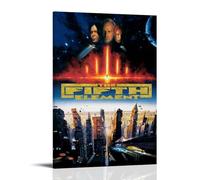 LIRAHRNNKA The Fifth Element Poster Decorative Aesthetic Canvas Posters Wall Art Decor Living Modern Bedroom Decoration 08x12inch(20x30cm) Frame-style