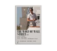 LIRAHRNNKA The Wolf of Wall Street Poster Decorative Aesthetic Canvas Posters Wall Art Decor Living Modern Bedroom Decoration 08x12inch(20x30cm) Unframe-style